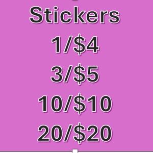STICKER SALE